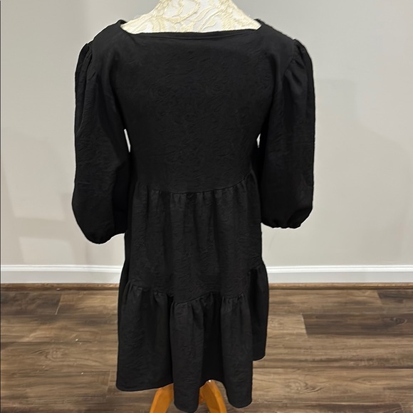 BB Dakota | XSmall | Black Tiered Dress - Picture 3 of 3